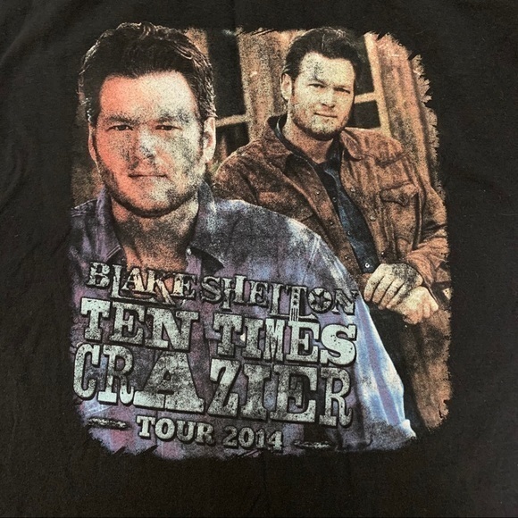 Blake Shelton | ten times crazier tour tee - Picture 5 of 5